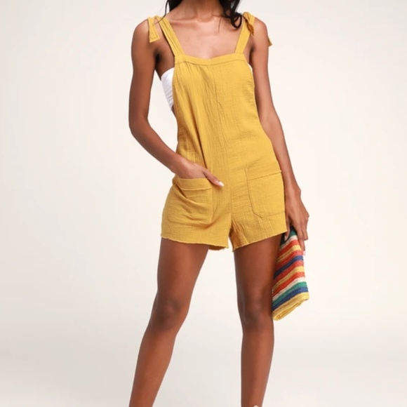 Billabong Pants & Jumpsuits Billabong Girl On The Run Romper Poshmark